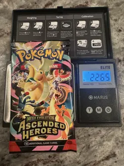 22.65g HEAVY -Pokemon Ascended Heroes Booster Pack -Possible GODU - Image 1