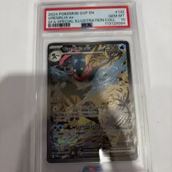 Pokemon TCG Greninja EX 132 Scarlet & Violet Promo Holo Psa 10 - Image 1