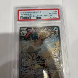 Pokemon TCG Greninja EX 132 Scarlet & Violet Promo Holo Psa 10 - Image 3