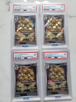 4x Alakazam 009 Pokemon Center ETB Promo PSA 9. 4 psa9 of them as per photo - Image 1