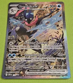 Greninja ex 132 Sv: Scarlet & Violet Promo Cards Holo - Image 1