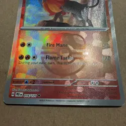 Pyroar Master Ball Pattern 16/131 Pokemon English Prismatic Evolutions Holo - Image 4