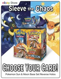 Sun & Moon Base Set *Choose Your Reverse Holo Pokemon Card* - Image 1
