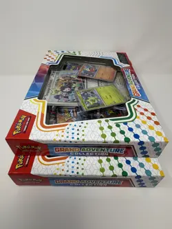 2X POKEMON Grand Adventure Collection boxes - 4 packs Each - Sealed + 151 poster - Image 2