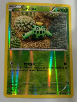 Cacnea - 4/162 - XY Breakthrough Pokemon Reverse Holo Foil Rare Nice! - Image 1