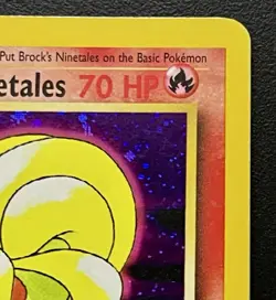Pokemon TCG Brock's Ninetales 3/132 Gym Challenge Holo Rare Unlimited English - Image 4