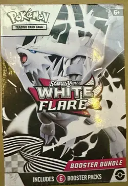 Pokemon TCG Scarlet & Violet White Flare Booster Bundle Box 2025 - Image 1