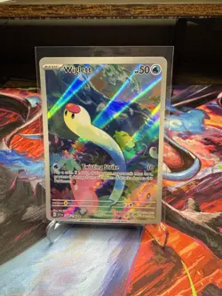 Pokemon TCG Wiglett 206/198 Scarlet & Violet Base Illustration Rare Full Art NM - Image 4