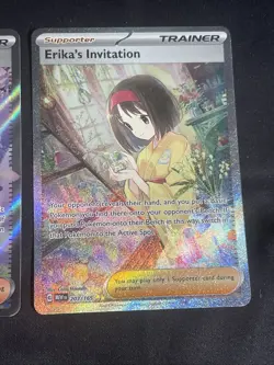 Pokemon TCG Erika's Invitation Special Illustration Rare 203/165 - Image 2