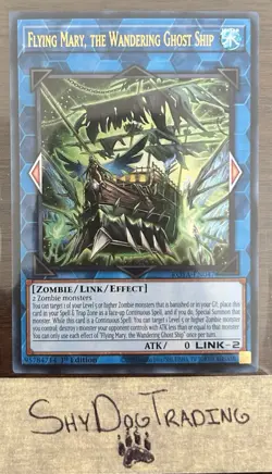 Yugioh Ghost Mary, The Wandering Ghost Ship: ROTA-EN047: Rage Of The Abyss (UR) - Image 1