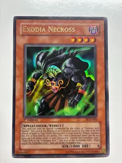 USA Seller Yugioh Exodia Necross - DCR-020 - Ultra Rare - 1st Edition LP - Image 1
