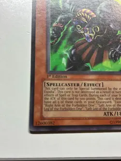 USA Seller Yugioh Exodia Necross - DCR-020 - Ultra Rare - 1st Edition LP - Image 5