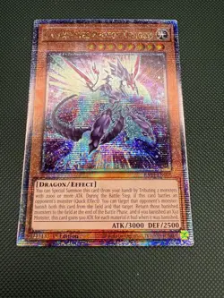 Galaxy-Eyes Photon Dragon (Alt Art) 1ST ED QCR RA04-EN008 Yu-Gi-Oh! - Image 1