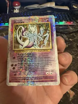 2002 Pokemon Mewtwo 29/110 Legendary Collection Reverse Holo Foil card LP - Image 1