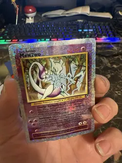 2002 Pokemon Mewtwo 29/110 Legendary Collection Reverse Holo Foil card LP - Image 3