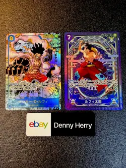 2025 One Piece Japanese Monkey D. Luffy Manga Alternate Art & SP #OP11-118 - Image 1