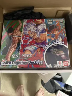 One Piece TCG Learn Together Deck Set LD-01 English Luffy Nami Zoro New Sealed - Image 1