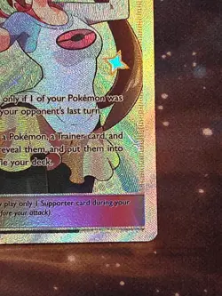 Pokemon TCG Rosa 236/236 Cosmic Eclipse Sun & Moon Full Art Ultra Rare Card Mint - Image 3