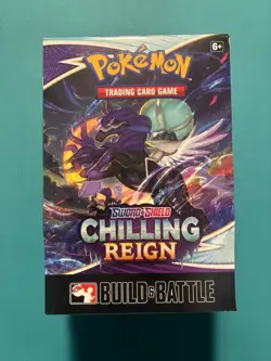 Pokemon TCG Sealed Sword and Shield Chilling Reign Build and Battle - Image 1