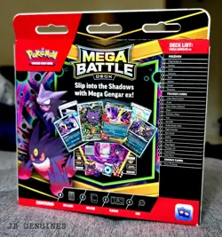 Pokemon TCG Mega Battle Deck Mega Gengar Ex BRAND NEW SEALED - Image 2