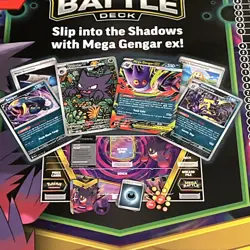Pokemon TCG Mega Battle Deck Mega Gengar Ex BRAND NEW SEALED FAST🚚 TODAY ✅ - Image 3