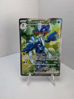 Pokemon TCG Quaquaval ex 235/193 Paldea Evolved 2023 NM - Image 1