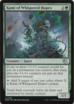 Kami of Whispered Hopes U March of the Machine 196 - LP MTG - Image 1