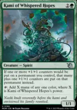 Kami of Whispered Hopes March of the Machine (MOM) 196 MTG Regular - Image 1
