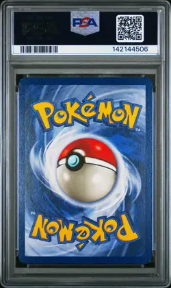 2000 POKEMON PROMO BLACK STAR POKEMON LEAGUE #8 MEW PSA 7 - Image 2