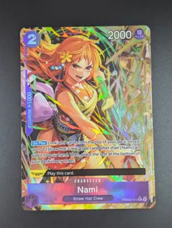 Nami PRB02-012 [Alt Art] Rare - One Piece TCG The Best Vol. 2 Alternate Parallel - Image 1