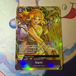 Nami PRB02-012 [Alt Art] Rare - One Piece TCG The Best Vol. 2 Alternate Parallel - Image 1