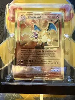 Pokemon Celebrations UPC Promo Cards Metal Charizard Metal Pikachu & Gold Cards - Image 3