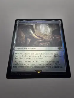 Horn of Gondor (Foil) LTR-0240 Lord of the Rings Tales Middle Earth NM+ mtg card - Image 2