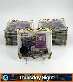 POKEMON TCG ASTRAL RADIANCE 3 PACK BOOSTER PACKS SYLVEON PROMO LOT OF 24 - Image 1