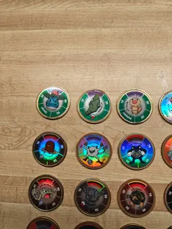 Pokemon Battling Coin Game Lot of 24 No Duplicates - Image 2