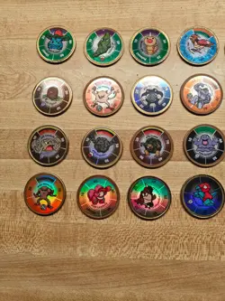 Pokemon Battling Coin Game Lot of 24 No Duplicates - Image 4