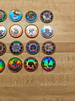 Pokemon Battling Coin Game Lot of 24 No Duplicates - Image 5