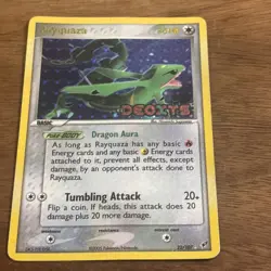 Pokemon Card TCG - Rayquaza ex Deoxys 22/107 Reverse Holo STAMPED (2005) - Image 1