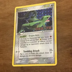 Pokemon Card TCG - Rayquaza ex Deoxys 22/107 Reverse Holo STAMPED (2005) - Image 2
