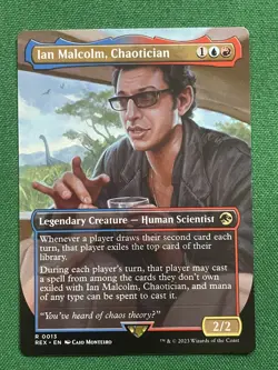 Ian Malcolm, Chaotician (Borderless) Universes Beyond: Jurassic Park World... - Image 1
