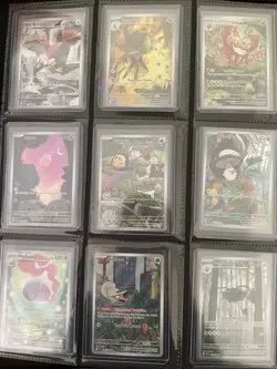 Pokemon TCG S&V & Mega Evo Illustration Rare Lot NM Collection - 162 Cards!!! - Image 4
