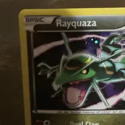 Rayquaza XY141 Black Star Promo Holo Card NM - Image 2