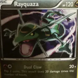 Rayquaza XY141 Black Star Promo Holo Card NM - Image 3