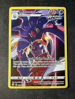 Malamar TG06/TG30 Ultra Rare Silver Tempest Trainer Gallery Pokemon Card English - Image 1
