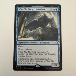 Wan Shi Tong, Librarian 0078 MTG Regular NM Never Played Mythic Avatar - Image 1