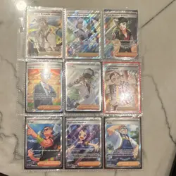 Pokemon TCG Trainer Holo Card lot 18 trainers near mint. - Image 1