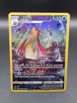 Milotic & Wallace TG02/TG30 NM Silver Tempest NM Ultra Rare Pokemon Card - Image 1