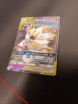 Solgaleo & Lunala GX Tag Team - Full Art Holo Card 75/236 Cosmic Eclipse - Image 1