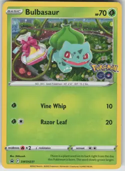 Bulbasaur - SWSH231 (Holo) SWSH: Sword & Shield Promo Cards - Image 1