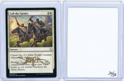 Call the Cavalry Dominaria Signed Artist Proof MTG - Image 3